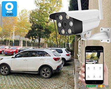 V380 3MP Waterproof Night Vision Outdoor Camera