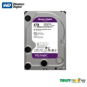 Western Digital 4TB Purple Surveillance Hard Disk Drive