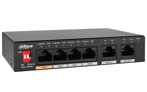 Dahua PFS3005-4ET-60 5-Port Unmanaged Desktop Switch