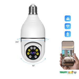 V380 3MP 1920P E27 Bulb WIFI Camera