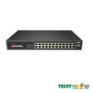 ONV-H3024PFS 26 Port Full Gigabit PoE Fiber Switch