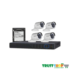 HIKVISION 4 unit 1080P night vision security cc camera Package HIKVISION 4 unit 1080P night vision security cc camera Package