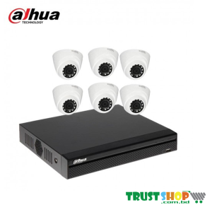 Dahua 6 unit Cc camera package Dahua 6 unit Cc camera package