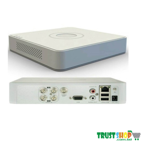 Hikvision DS-7104HGHI-K1 4-Ch 1080p Lite Mini 1U H.265 DVR