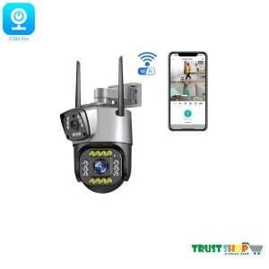 V10 OUTDOOR LAN V380 PTZ CAMERA 2.0 MP
