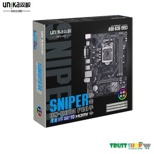 UNIKA UN -H61M PRO SNIPER with Intel Gen-3 LGA1155 CPU Supported